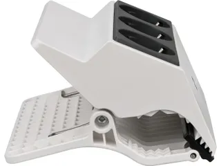 Stekkerdoos Brennenstuhl bureau klembaar 3 voudig 3 meter grijs/wit - 4