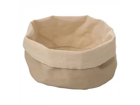 Broodzak canvas 20cm beige