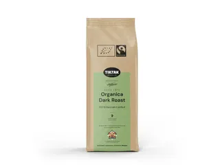Tiktak Bio Organica Dark Roast koffiebonen 1000 gram - 1