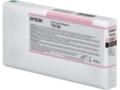 C13T91360N EPSON T9136 SC Inkt licht mag vivid 200ml