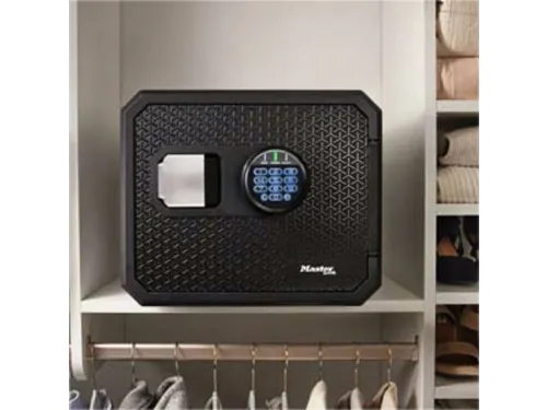 Kluis MasterLock brandvrij en waterdicht electronisch combi-slot L zwa