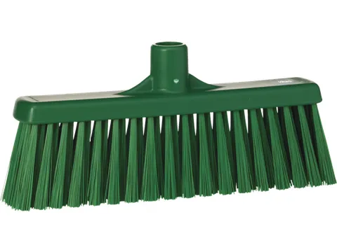 Hygiene 3166-2 veger met rechte nek medium vezels groen 310mm