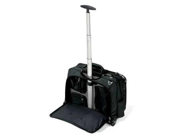 Laptoptas Trolley Kensington Contour 17 inch zwart nylon