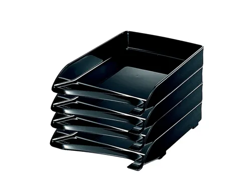 Brievenbak Leitz 5220 Elegant kunststof zwart A4+