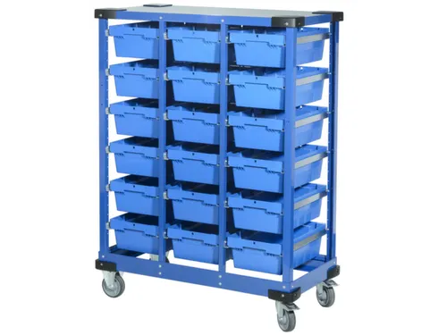 transportwagens voor houders,HxLxB 1505x1120x590mm,draagverm. 250kg