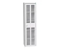 universele kast,HxBxD 2000x525x550mm,4xStalen bodem,draaigrendelslot