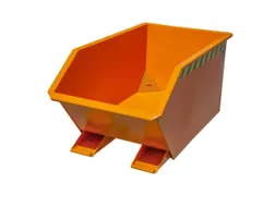 Kiepbak voor spaanders,HxLxB 580x1440x680mm,0,3m³,draagverm. 750kg