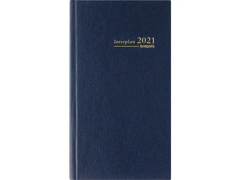 agenda Interplan Lima 6-talig, blauw, 2026