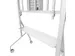 Support sol mobile Neomounts MOVE Go XL FL50-575WH1 écran 65-110 inch
