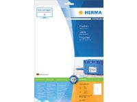 Etiket Herma 8637 210x297mm A4 Premium wit 10 stuks