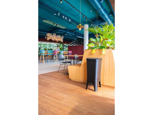 Duurzame afvalbak BonTon CircuBin 40 Liter Antraciet Deksel