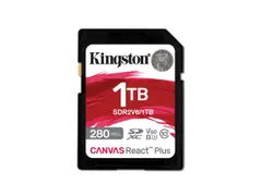 1TB Canvas React Plus SDXC UHS-II 280R/150W U3 V60 voor Full HD/4K
