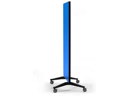 Mobiel Glasbord Blauw Magnetisch 90x175Cm