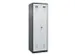 locker voor scheiding van kleding,HxBxD 1850x600x500mm,2vak