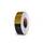 Reflecterende tape Zwart Geel 5 cm x 5 m met honingraatpatroon