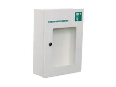 EHBO-kast voor oogbescherming,v. zuren/logen,leeg,HxBxD 355x265x100mm