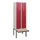 Dubbeldekse dekenkist,HxBxD 1950x600x815mm,2x2vak.,vak B 300mm