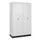 locker voor scheiding van kleding,HxBxD 1950x1200x500mm,4vak