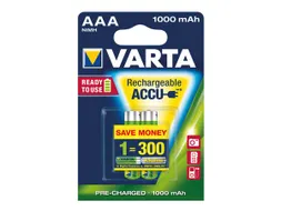 Nimh Hr03 Micro Varta Oplaadbaar 1.2V 1000Mha - 2 St. / Blister