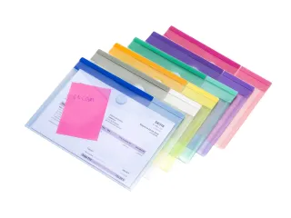 Enveloptas Djois Color Collection A5 horizontaal assorti - 2