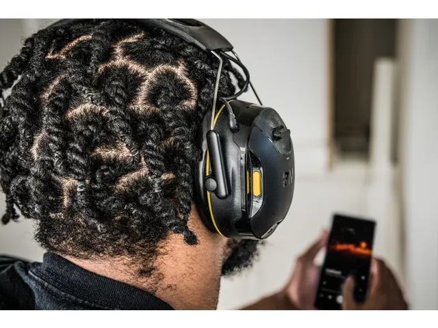 Oorkap 3M WorkTunes Connect Bluetooth 94-110 dB zwart