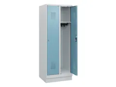 schoollocker,HxBxD 1630x600x500mm,2vak,vak B 300mm,cil.-slot,sokkel