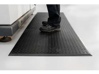 werkplek-vloerbedekking,enkele mat,HxLxB 125x800x700mm,rubber/nitril - 3