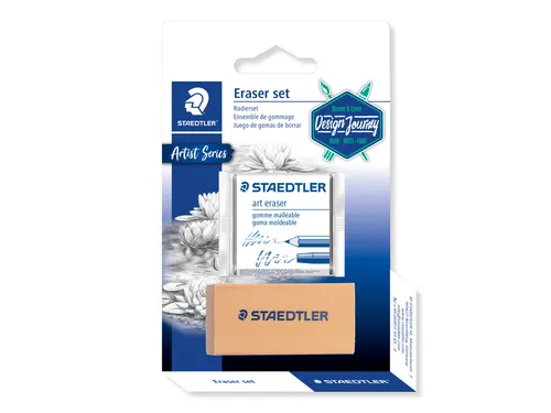 Gum Staedtler Design Journey set à 2 stuks met gum en kneedgum