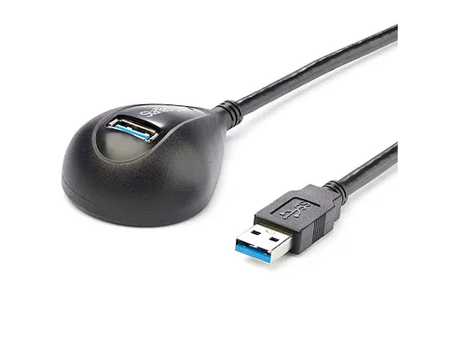 zwarte Desktop SuperSpeed USB 3.0 verlengkabel 1.5 Meter A naar A M/F