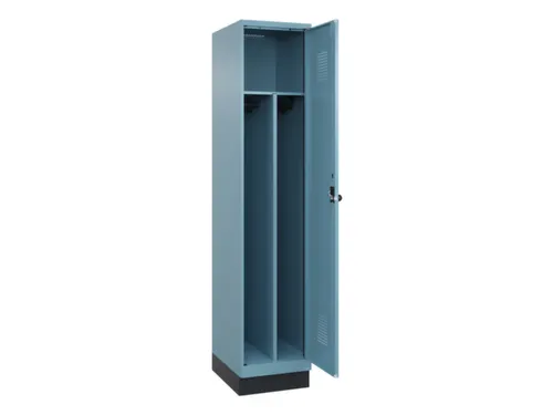 locker voor scheiding van kleding,HxBxD 1950x400x500mm,1vak