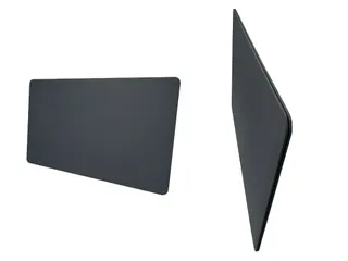 Scheidingswand 180x80cm Zwart - 1