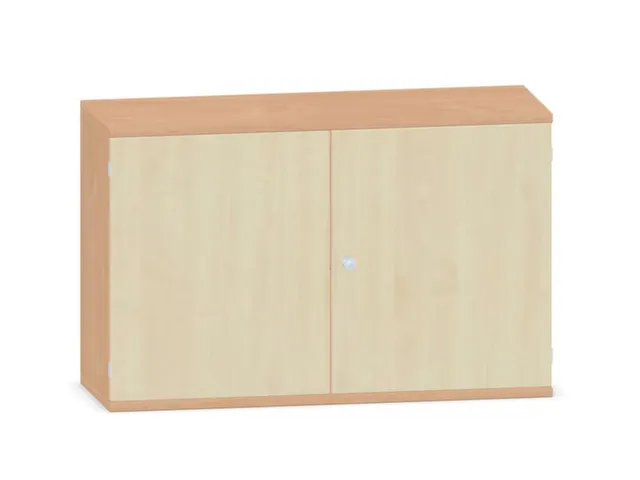 kantoorkast,HxBxD 770x1200x430mm,decor romp beuken,decor front esdoorn