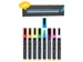 Krijtstift Securit Sma-510 Schuin Assorti 2-6mm Blister à 8st