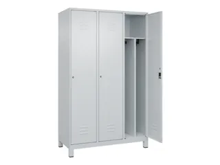 locker voor scheiding van kleding,HxBxD 1950x1200x500mm,3vak - 2