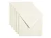 Envelop Papicolor 140x140mm Anjerwit gegomd pak à 6 stuks