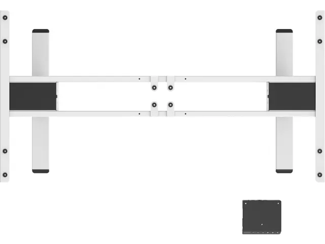 Elektrisch Verstelbaar Zit-Sta Bureau Frame Economy Wit 180Cm