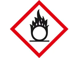 Gevarensymbool Brandbevorderend Lxb 25X25Mm Vel