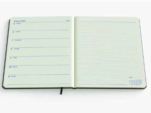 Agenda 2027 de KEMPEN Weekly Notes Large 7dagen/1pagina assorti