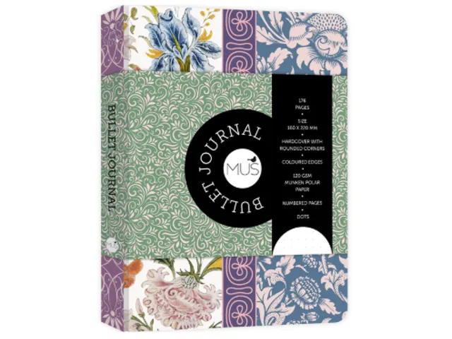 Bullet Journal MUS A5+ Wallflowers 192 pagina's