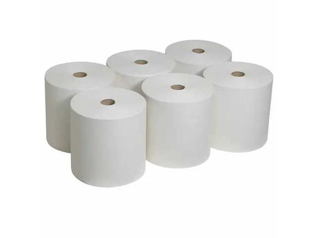 Scott Handdoekrol Wit 6667 no Touch 1-Laags