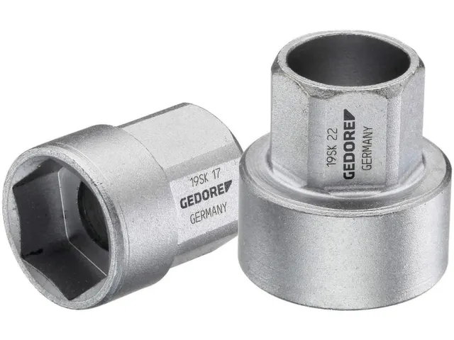 19 SK 22 Dopsleutel 1/2 inch,kort,22mm