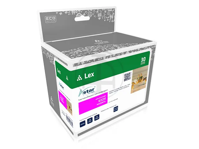 AS12802 Astar Lexmark 80C2HM0 CX toner magenta rebuilt 3000pag chip