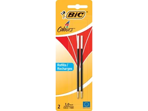vulling voor balpen 4 Colours Medium blister met 2 stuks