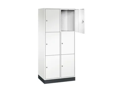 grootvolume-lockersysteem,HxBxD 1950x820x600mm,2x3vakken,cil.-slot