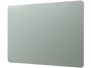 Mat Glasbord 100x150cm Sage Green Ronde Hoeken - 4