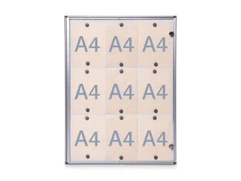 Vitrine MAULextraslim formaat 9xA4