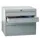 ladekast HxBxD 600x715x600mm 4laden slot RAL7035 front RAL6011