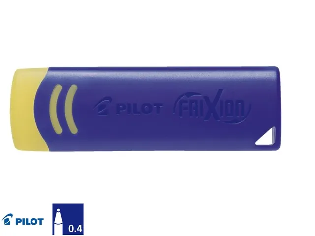 Pilot Frixion Remover Geel met Blauwe Houder