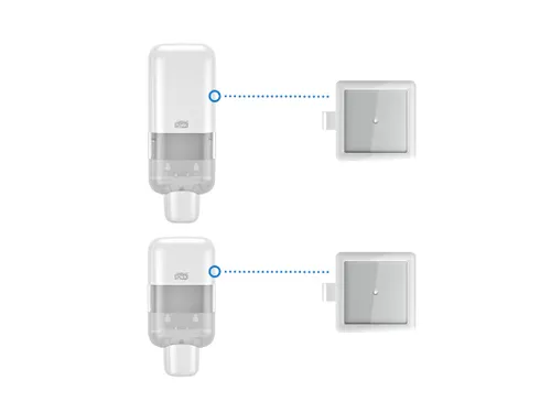 Tork Informatiehouder Zeep en Handdesinfectie Dispenser Wit