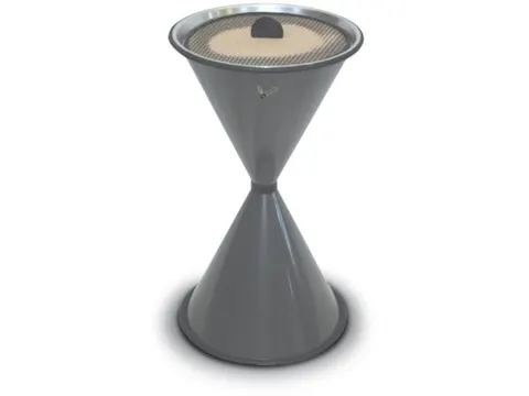 Zandasbak Staalplaat Draaimechaniek Aluminium Grafiet